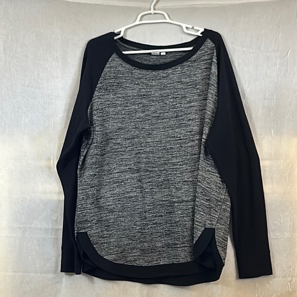 GAP lightweight scoop neck sweater black gray XXL - Picture 1 of 3
